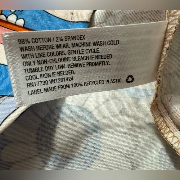 Art Class Flower Power Mini Skirt Size XL - Picture 5 of 5